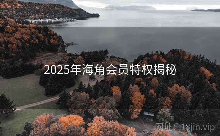 2025年海角会员特权揭秘